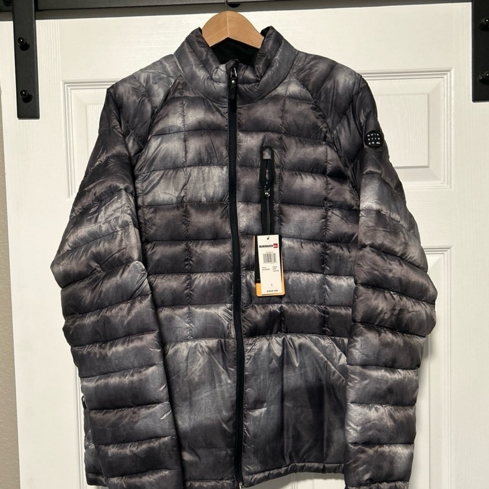 Travis Rice x Quiksilver Highline Performance Large puffer winter jacket